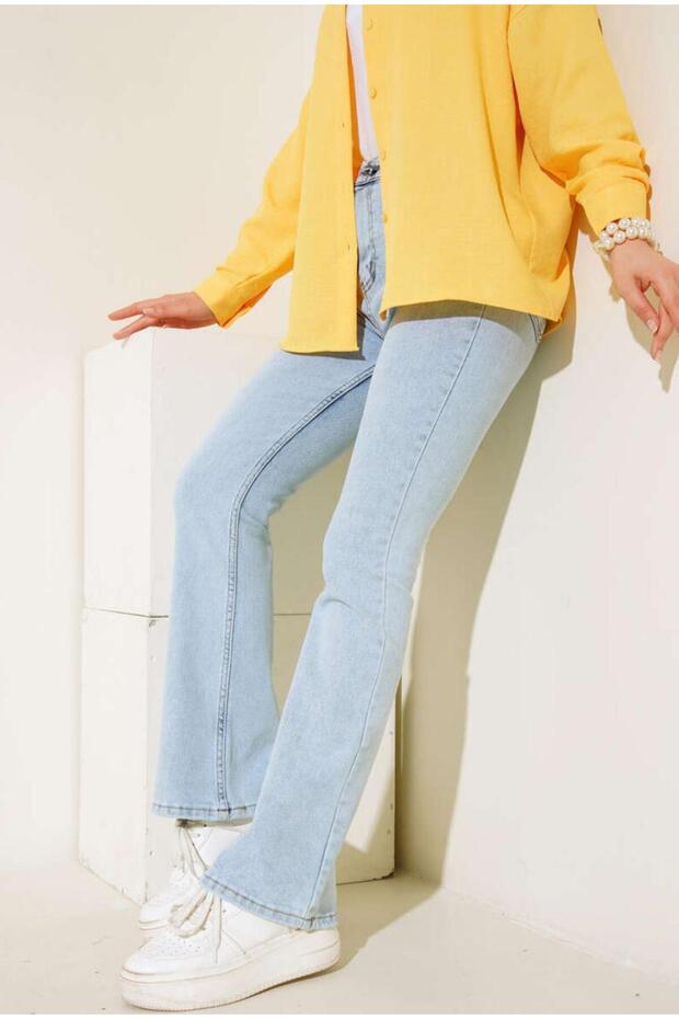 Cool Women's High Belly Lycra Spanish Leggings Lifting Jean's