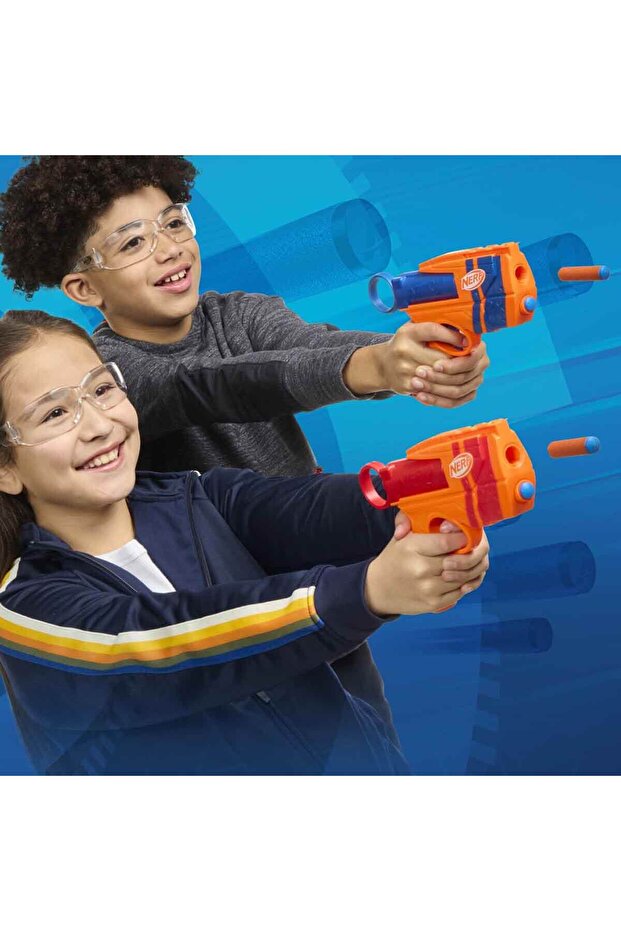 Nerf N-Serisi 12 Mermili 2’li Sünger Dart Atan Silah Seti - 2