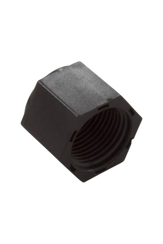 Plastic plug with internal thread for drip accessories, black, FI, 3/4"