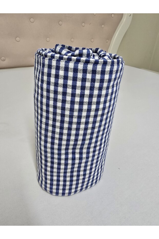 Piti Checkered Cotton Tablecloth Picnic Cloth Nostaji 170 X170