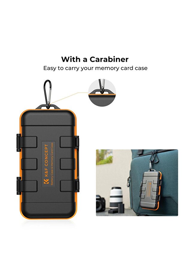 Kart ve Pil Kutusu ( 4 SD Kart - 2 Batarya ) - 5