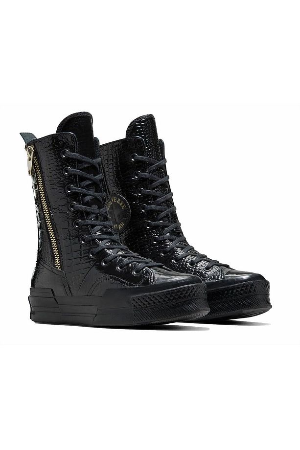 Chuck 70 Plus Kadın Günlük Ayakkabı A09381C Siyah - 4