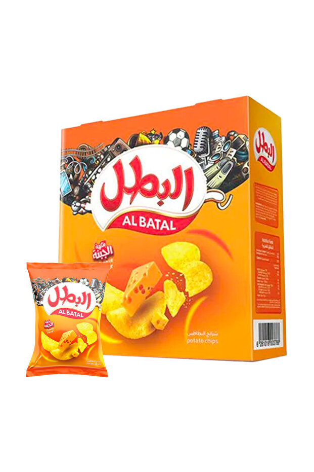 رقائق البطاطس بنكهة الجبن، 23 جرام × 12