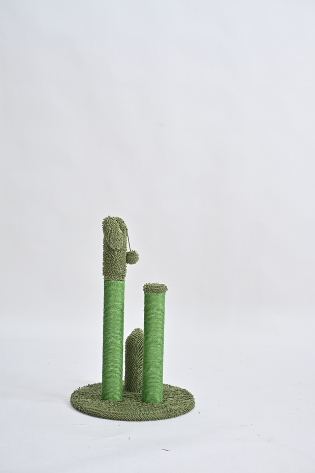 شجرة خدش القطط بتصميم الصبار - 6