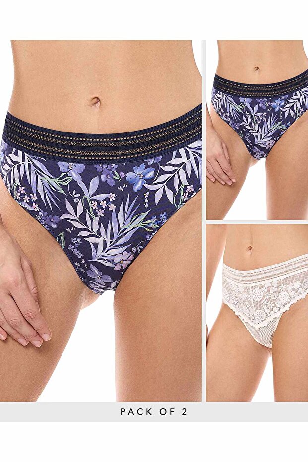 2 Pack Brazilian Briefs