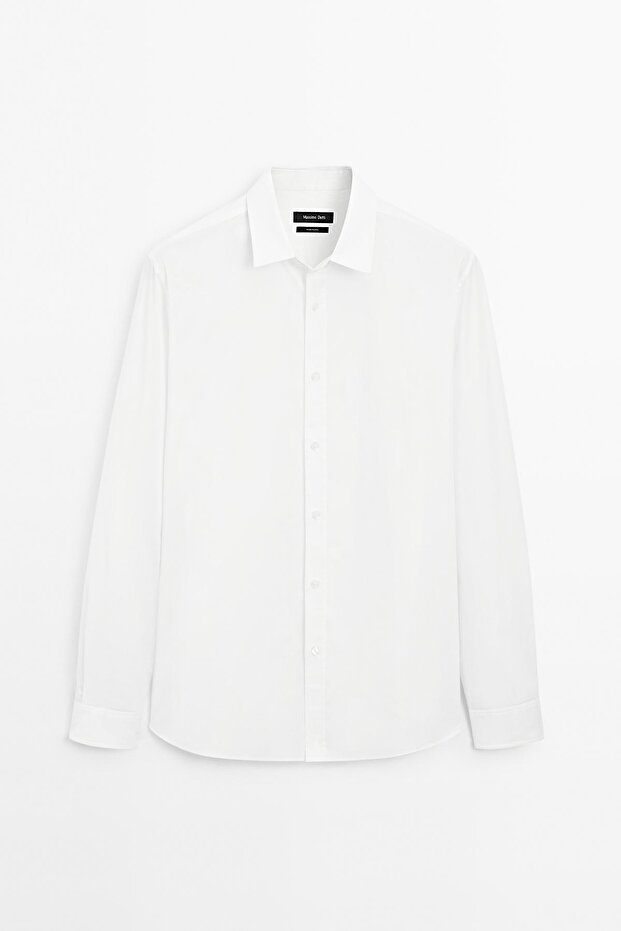 Regular fit poplin gömlek - 5