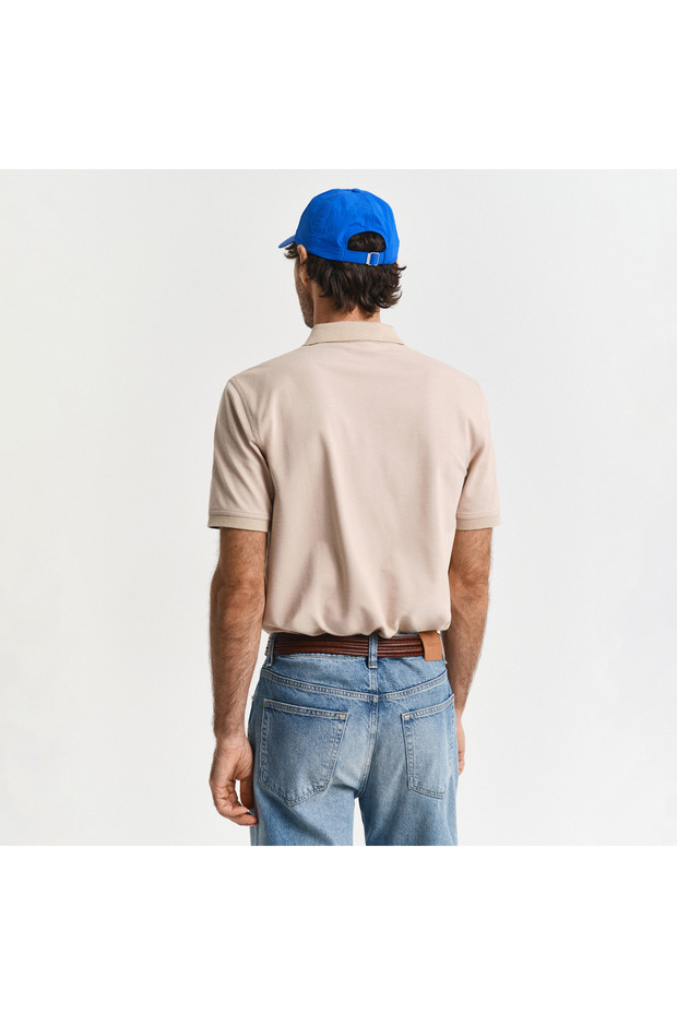 Erkek Bej Regular Fit Polo - 3