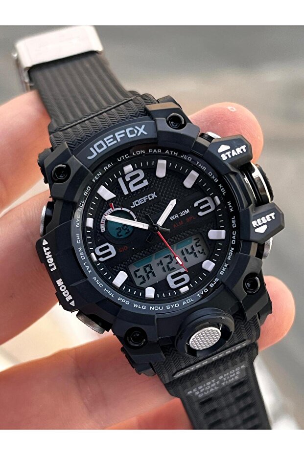 Small Case Digital and Analog 2 Years Warranty Stopwatch+Calendar+Alarm+Children's Wristwatch Je.Cbk20