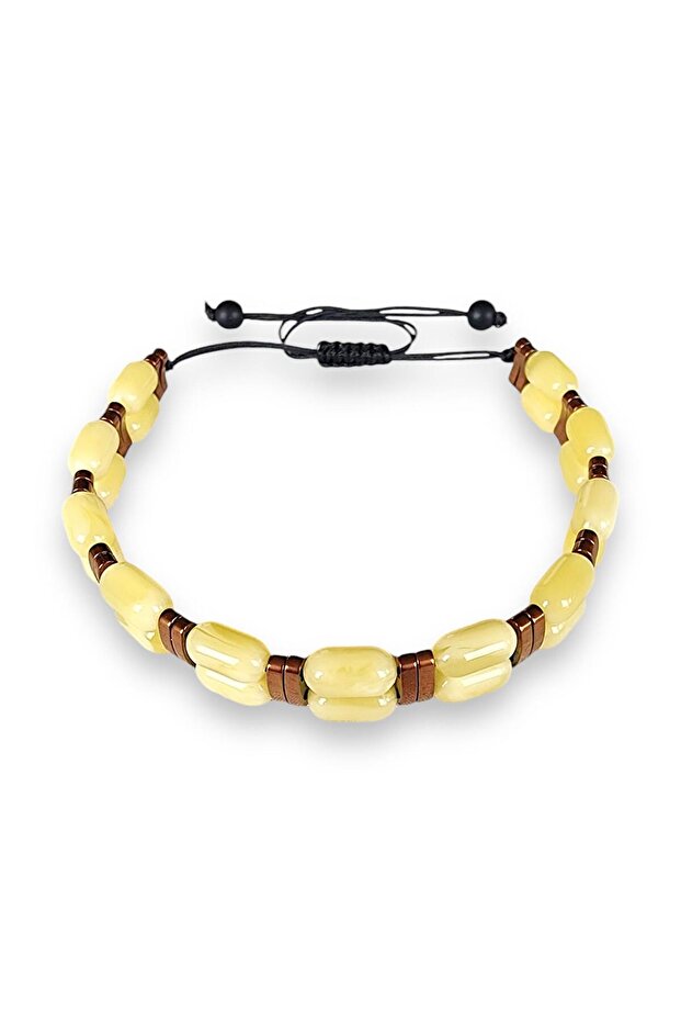 Beirut Amber Double Row Bracelet