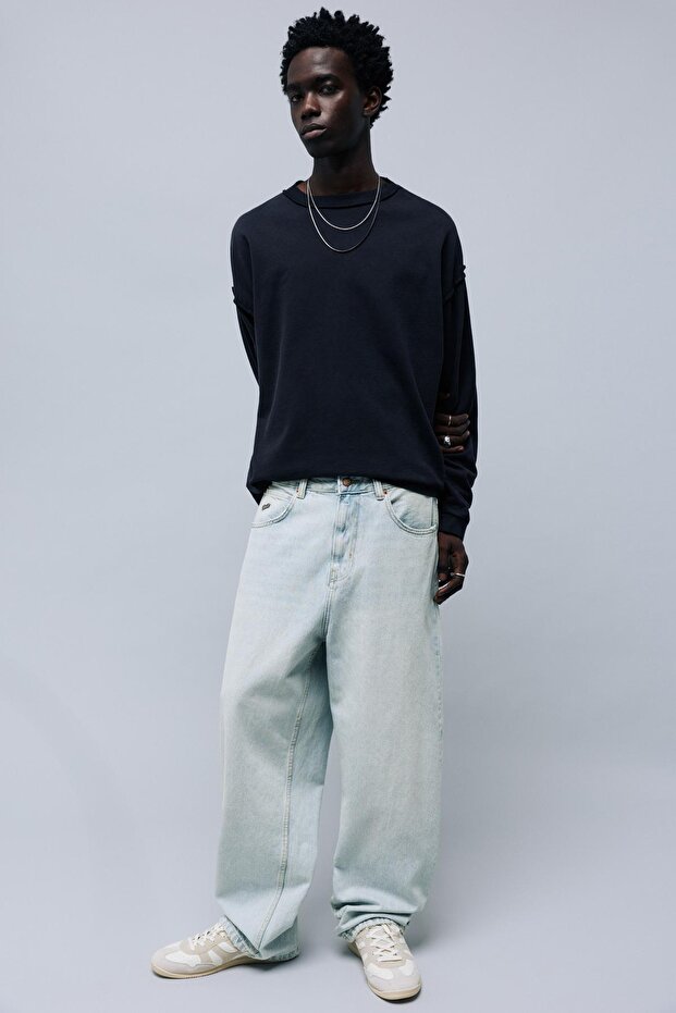 Baggy relaxed fit jean - 1