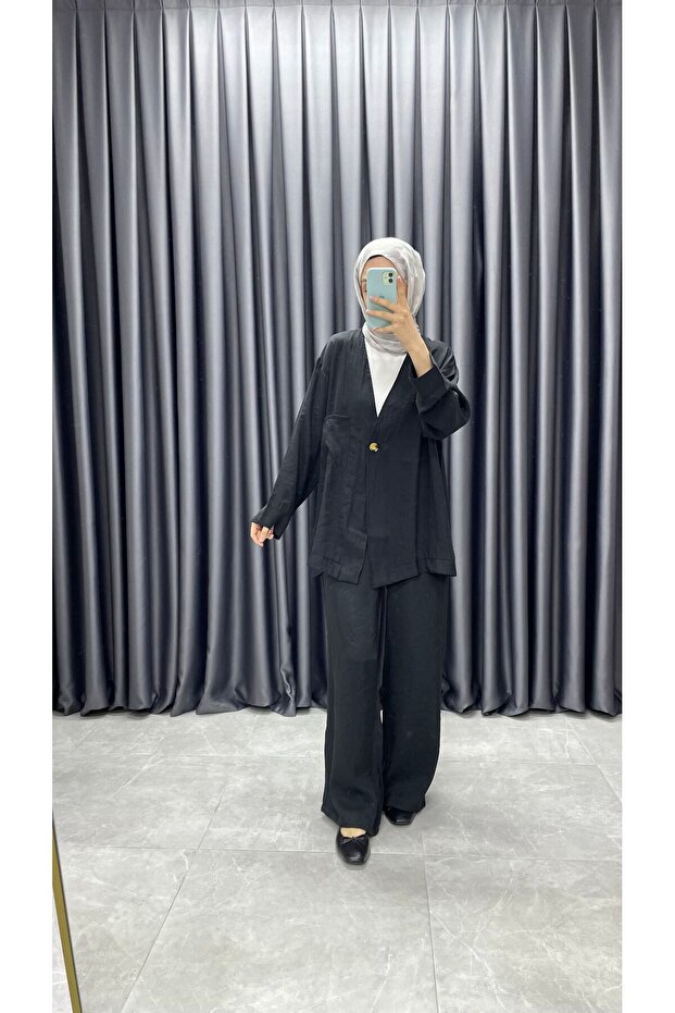 مجموعة مزدوجة مع تفاصيل الزر - 3