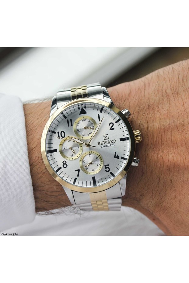 Rwa147234 Men's Wrist Watch with Steel Band