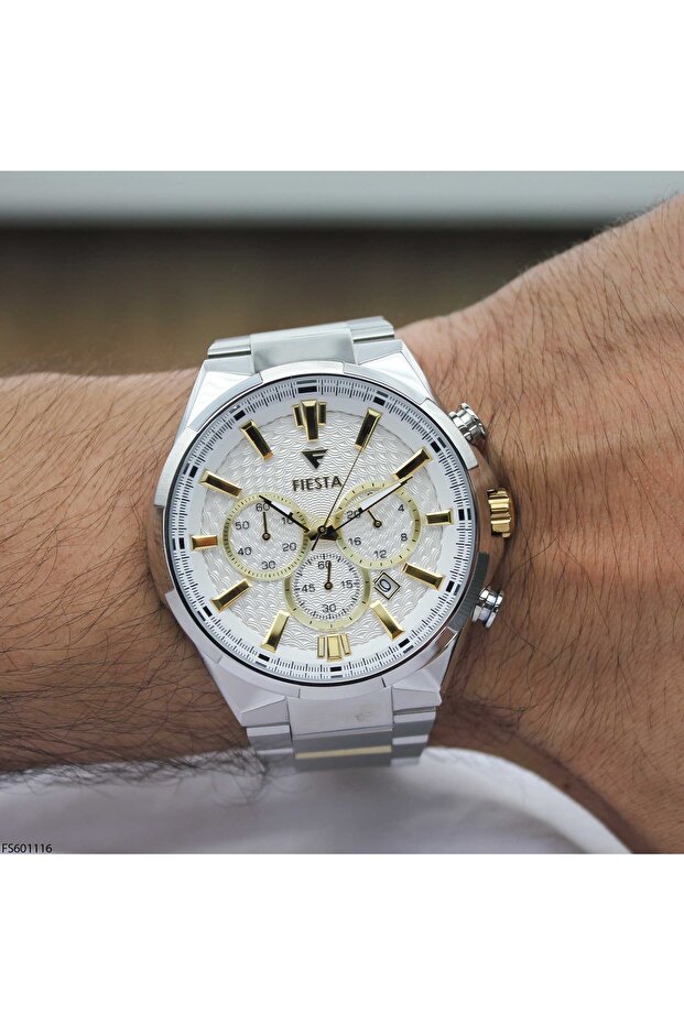 Fs601116 Men's Wrist Watch with Steel Band