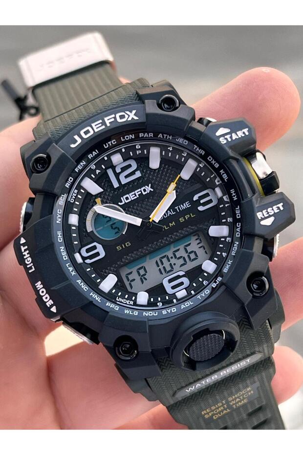 Digital Ve Analog Çiftlere Özel 2 Yıl Garantili 3 Atm Suya Dayanıklı Çift Kol Saati JE.CFT.02 - 4