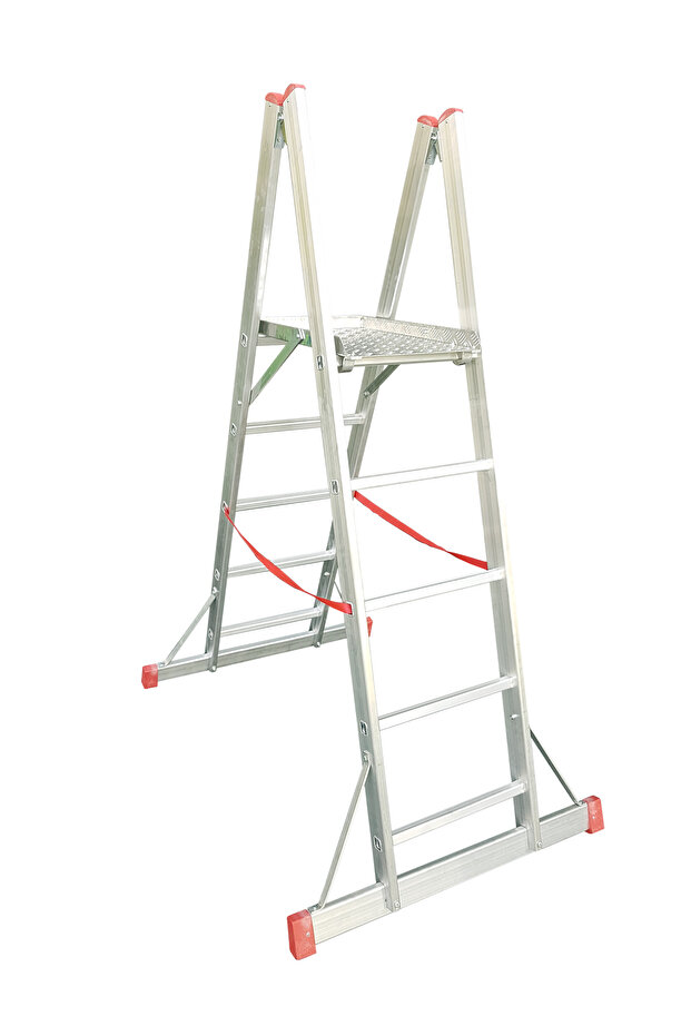 A Tipi Tablalı Merdiven 2X6 Basamaklı 2.5 Metre - 1