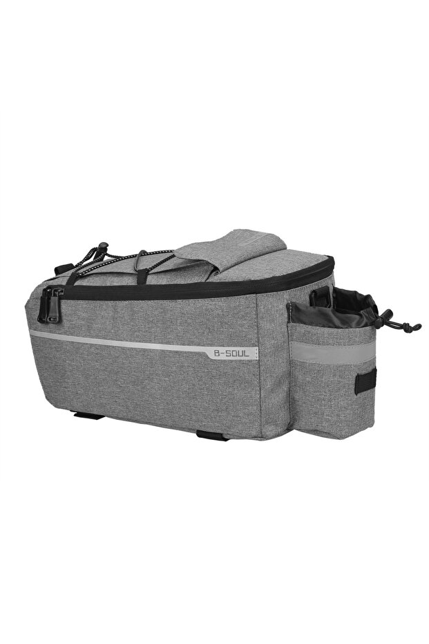 108-GREY Electric folding rack bag for ground bikes, camel bag accessories, and rear seat bag for ri