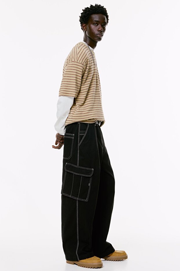 Baggy kargo pantolon - 1