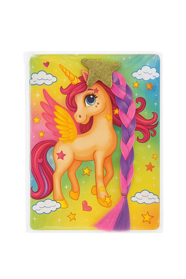 Notebook with Cartoon Figures - 1