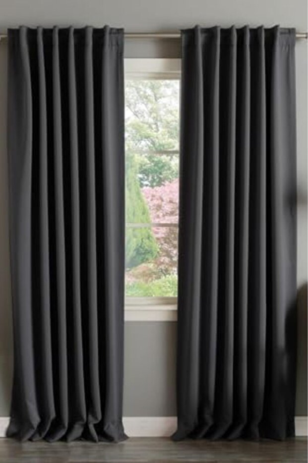Umeema Blackout Window and Door Curtains for Bedroom, Living Room with Grommet Top (Width 150cm and