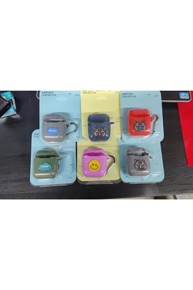 AirPods case with ring, mixed pattern - 1