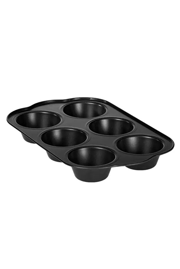 NonStick 6PCS Cups Muffin Pan Set,Cupcake Baking Pan,Cake Mold,BB2699