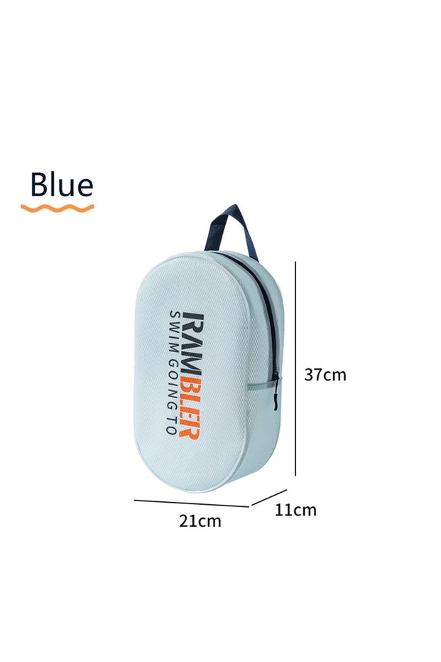 Blue-L XXL Water-resistant Sports Duffel - Organizer Bag for Swimming Gear, Yoga Clothes & Travel Es