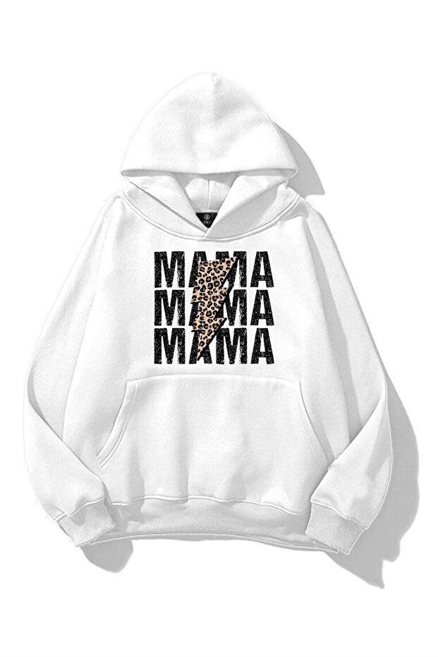 سويت شيرت MamaMama نسائي باللون الأبيض