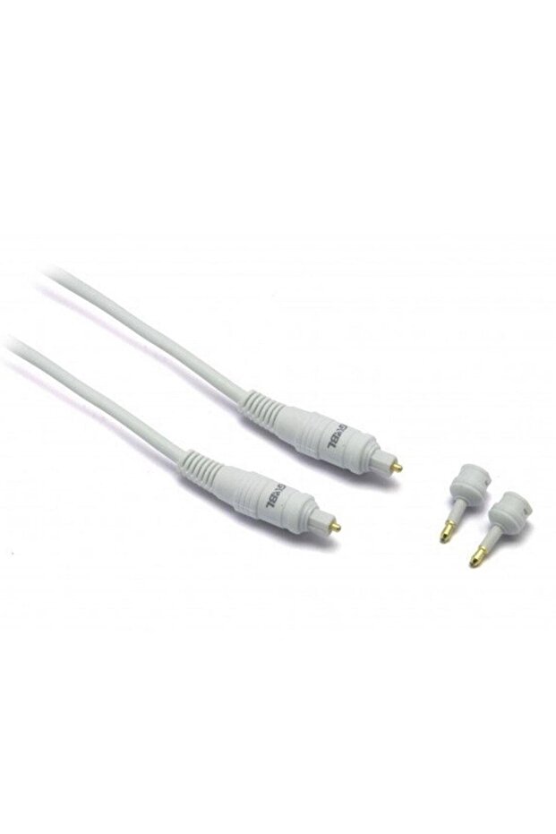 G&Bl 6105 - Optical Cable Toslink Gold Metal 1M White
