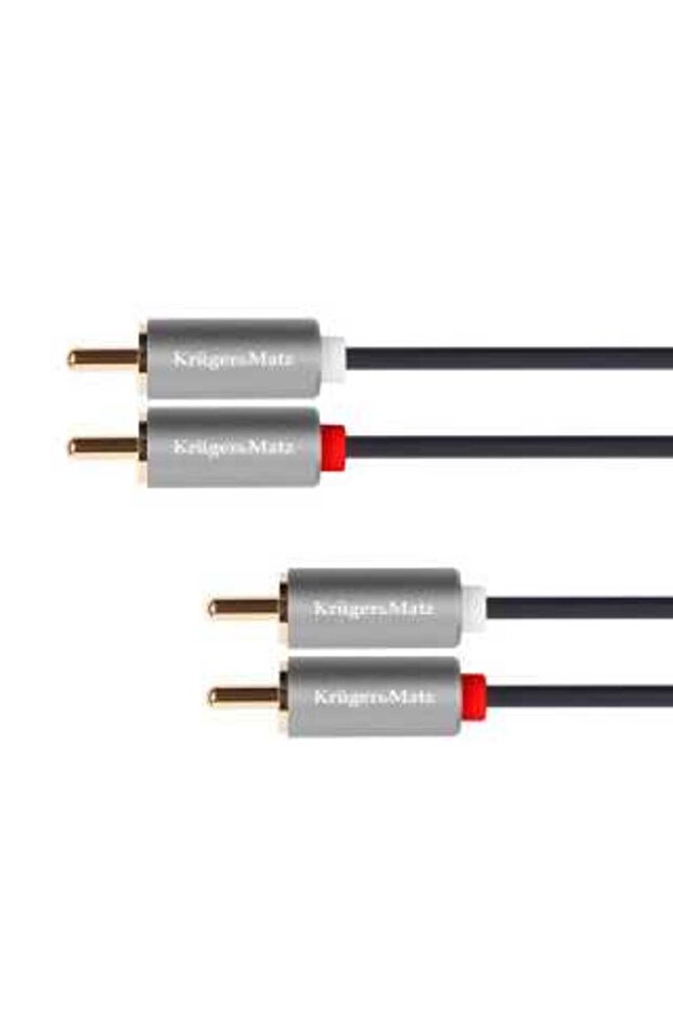 Audio Cable 2x RCA 5m Shielded with Remote - 3