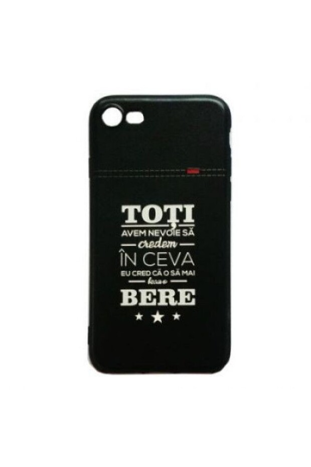 Apple iPhone 7 Plus Multicolor Case - 'Beer' Message - 1