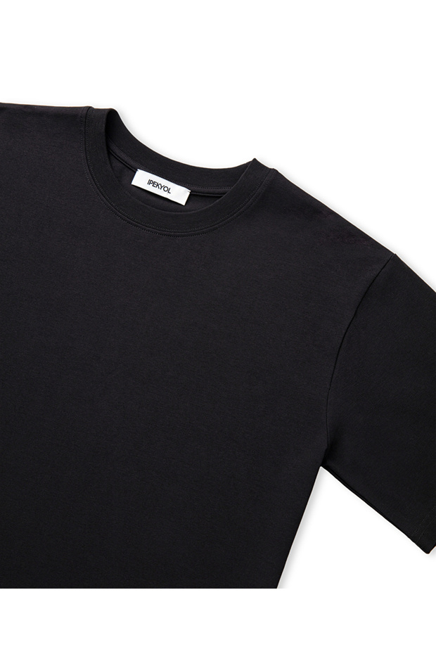 Bisiklet yaka basic tişört - 4