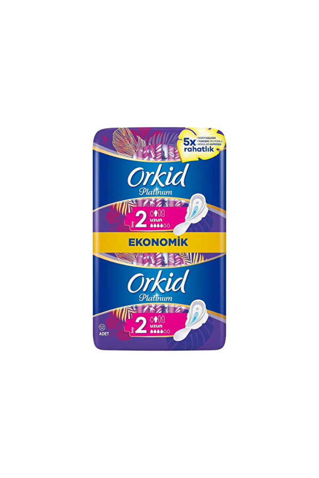 Platinum Long Sanitary Pads 12-Pack