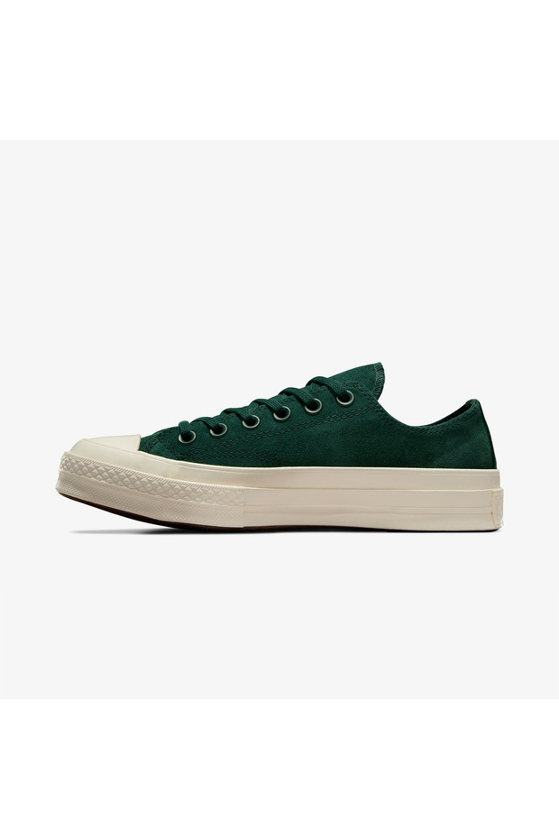 Chuck 70 Unisex Yeşil Süet Sneaker - 5