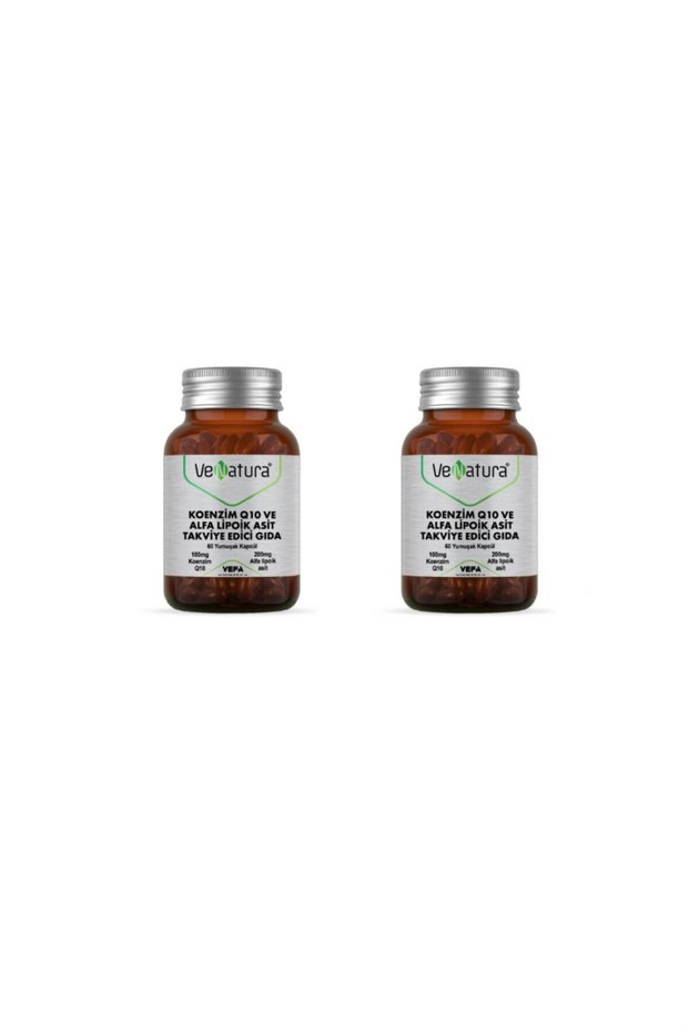 Coenzyme Q10 & Alpha Lipoic Acid 60 Capsules 2 Pieces