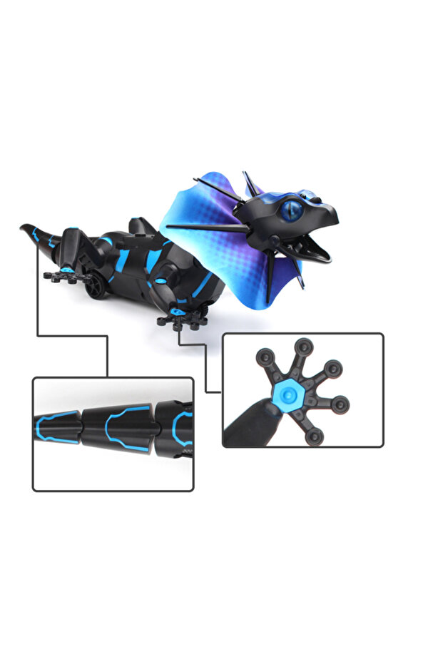 interactive toy, Lizard with infrared remote control, 4 operating modes - 3