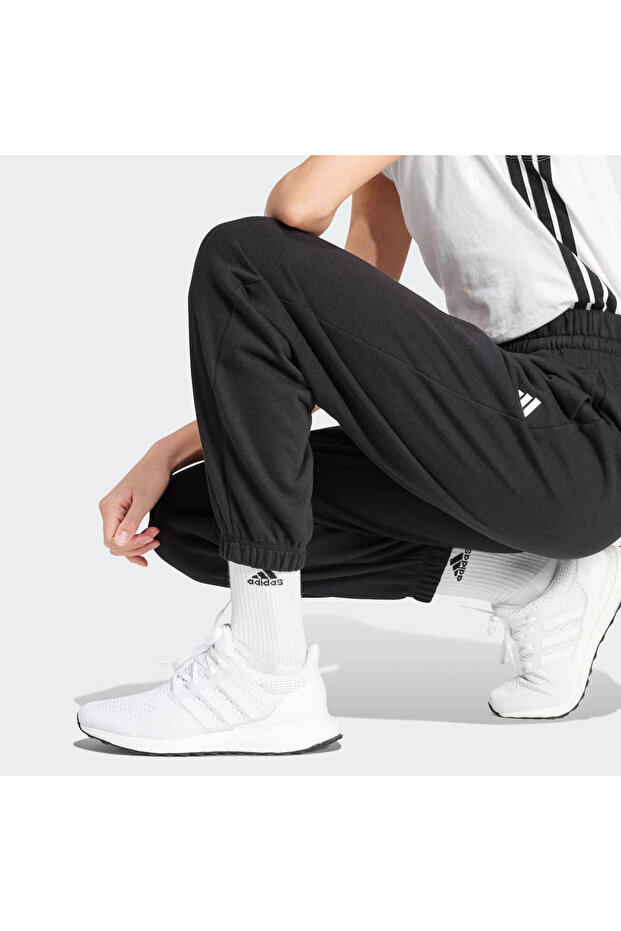 Essentials Small Logo French Terry Cuffed Eşofman Altı - 5