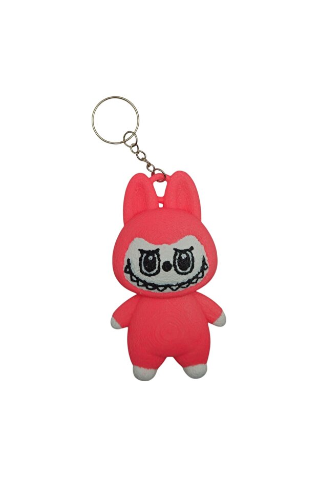 Breloc Labubu, roz - 5