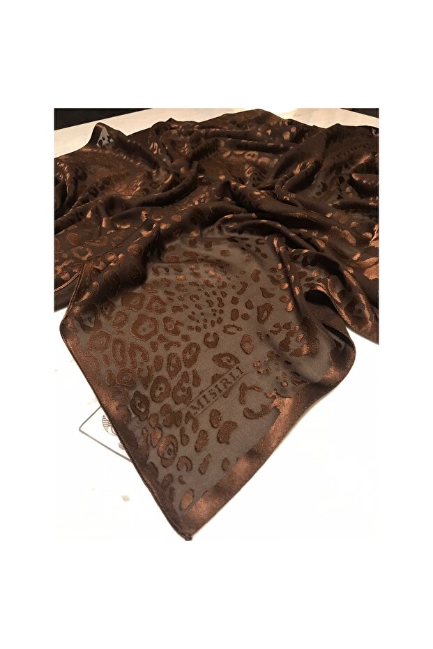 Mısırlı Eşarpları Yakma Devore Model Eşarp - 1