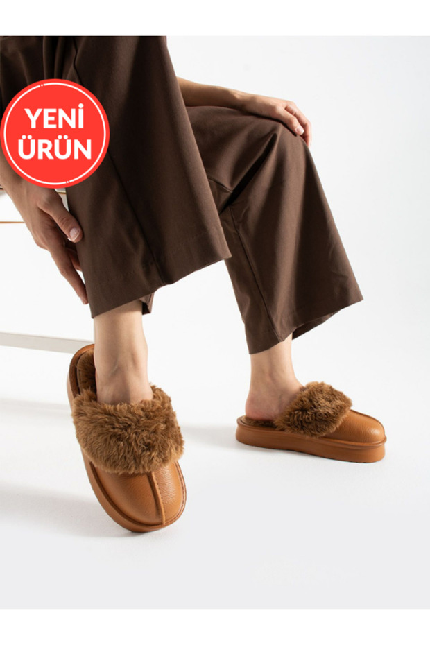 Women's Removable Inner Lining Fur High Sole Eva Winter Women's Slippers Stc1127