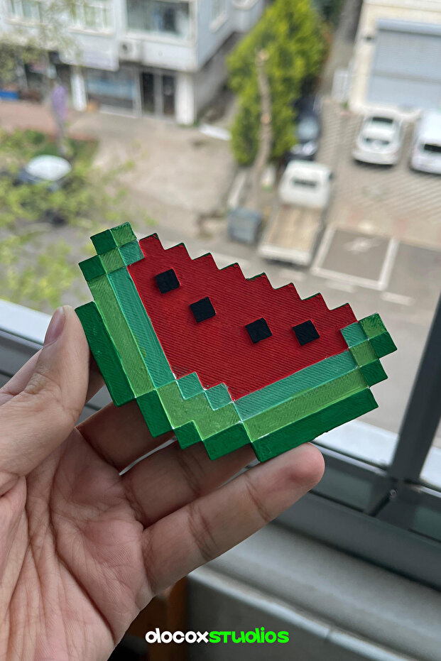 Minecraft Karpuz Figürü - 2