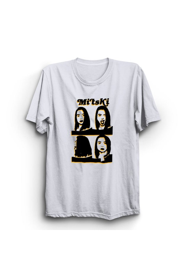 Mitski, Vector Design Printed, Music, Music, Unisex, 100% Cotton T-Shirt