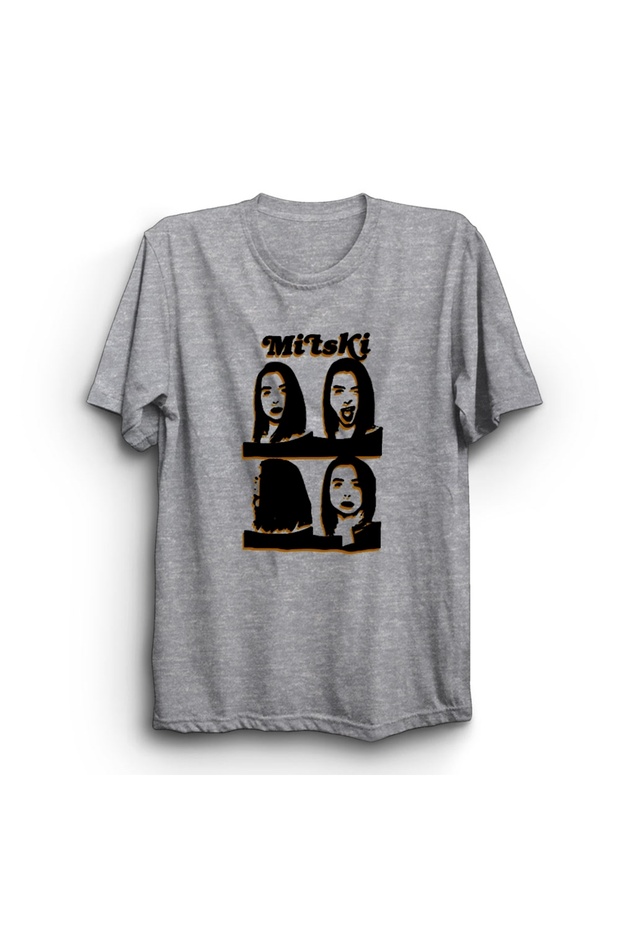 Mitski, Vector Design Printed, Music, Music, Unisex, 100% Cotton T-Shirt