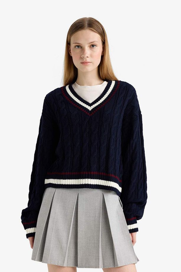 Coool Regular Fit V Yaka Kazak C7321AX25WN - 4