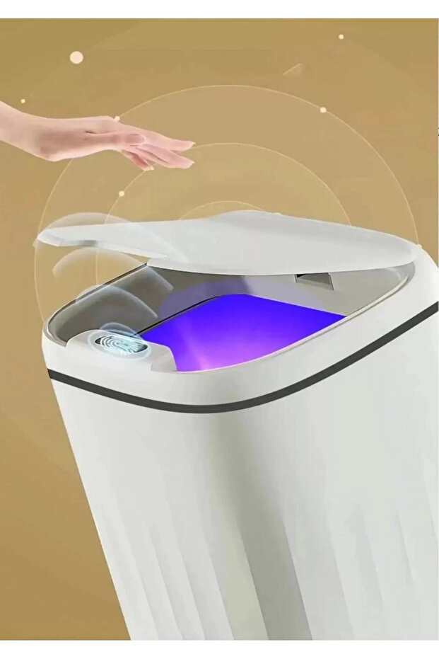 Automatic motion sensor smart trash bin - 20 litre quiet and hygienic use - 2