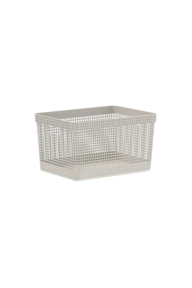 OU Grid Basket, 20 Liter Capacity, Beige