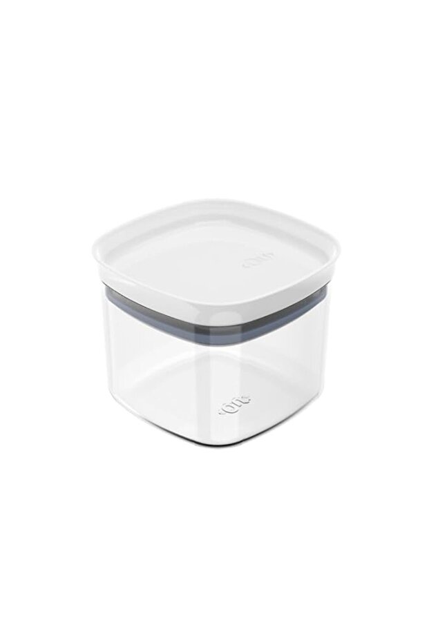 OU Airtight Pot 450ml Plastic Airtight Seal in Silicone, OR Premium, White