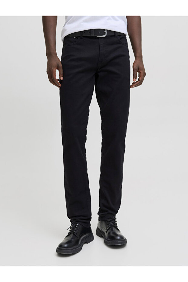 بنطال جينز JPSTGLENN متوسط الارتفاع بقصّة Slim Fit