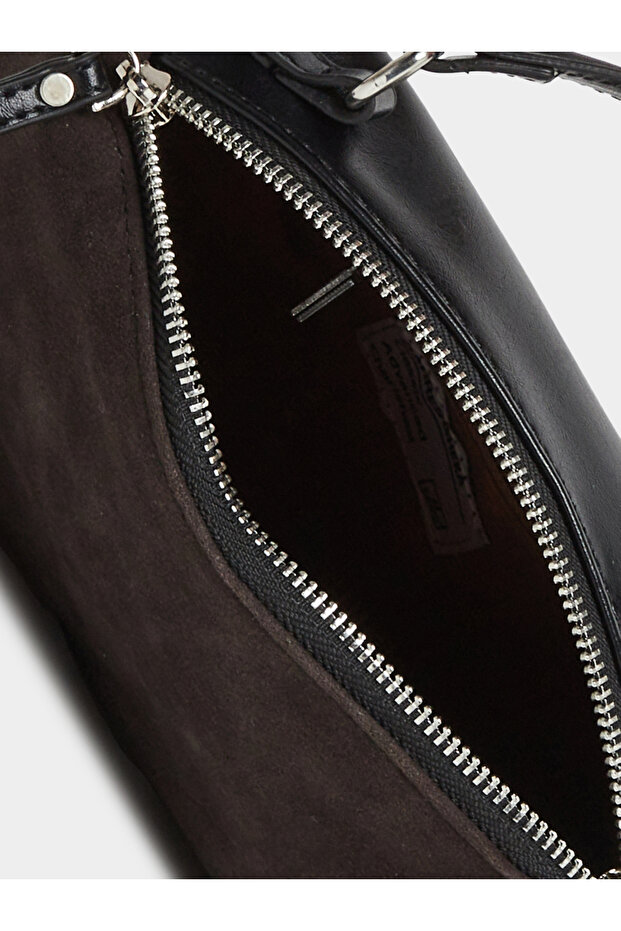 حقيبة يد صلبة بسحاب للإغلاق - 4