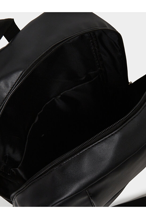 حقيبة ظهر عادية بجيب أمامي - 4