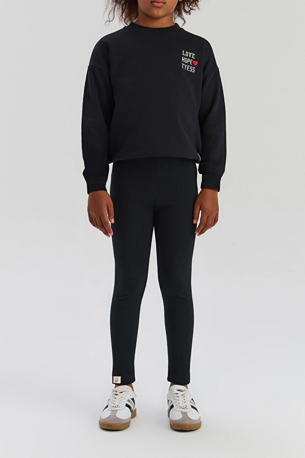 BG Store طماق سوداء للفتيات - 2